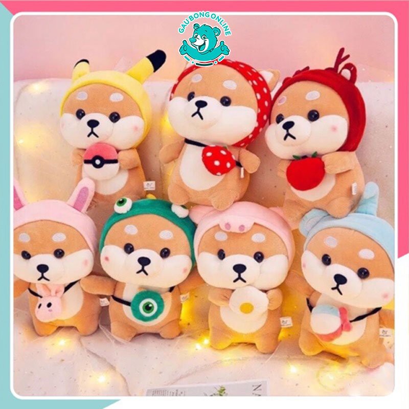 Chó bông Shiba Cosplay siêu cute 40 cm