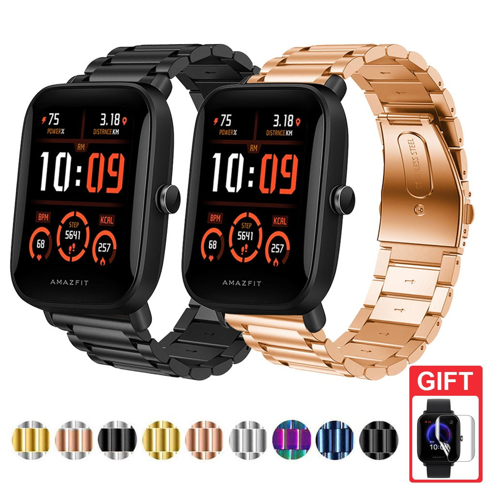 Bộ dây đeo thời trang cho đồng hồ thông minh Xiaomi Huami Amazfit Bip U Pro Bip S Lite Gts 2 Mini Gtr 42mm kèm phụ kiện