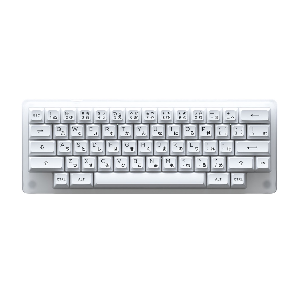 Bàn phím cơ AKKO ACR59 White (Hotswap / RGB / AKKO cs switch Jelly White)