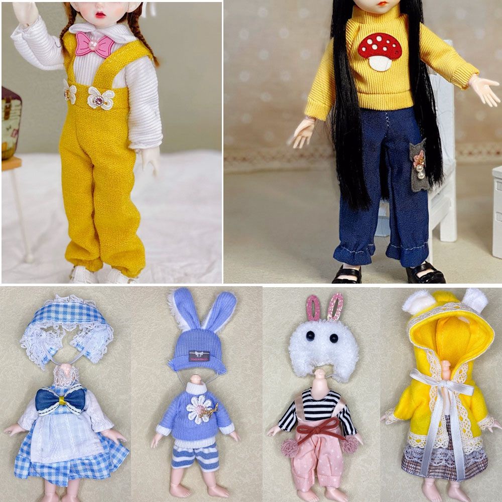 Bộ đồ dành cho búp bê 3D 16cm 13 khớp có thể di chuyển tỉ lệ 1/8 1/12