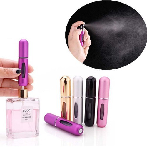 Chai chiết nước hoa tự động 5ml, chiết trực tiếp không cần dụng cụ