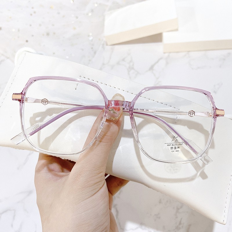 Khung Vuông Chống Ánh Sáng Xanh Thời Trang Cho Nam Nữ Jz3091