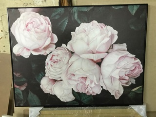 Tranh canvas hoa hồng ( đã đóng khung )