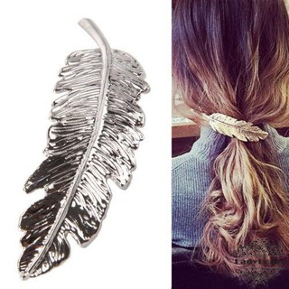 21o-thời Trang Đẹp Nữ Lá Lông Tóc Kẹp Tóc Barrette Bobby Pin