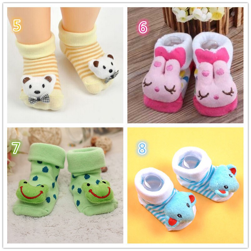 Vớ Hình Động Vật Cho Bé Sơ Sinh