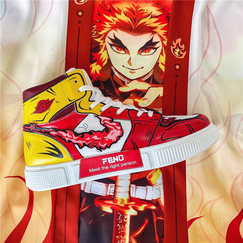 Giày Thể Thao Cao Cổ Thoáng Khí Size 35-44demon Slay # Air Force 1 | BigBuy360 - bigbuy360.vn