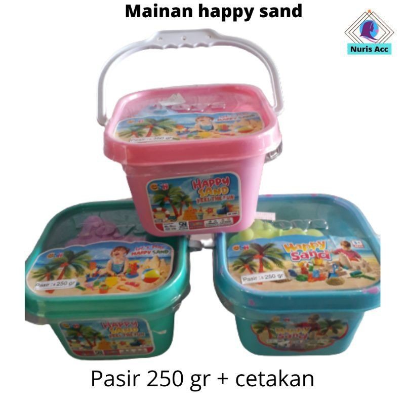 Khuôn Nặn Cát Happy Sand Kinetic 250gr