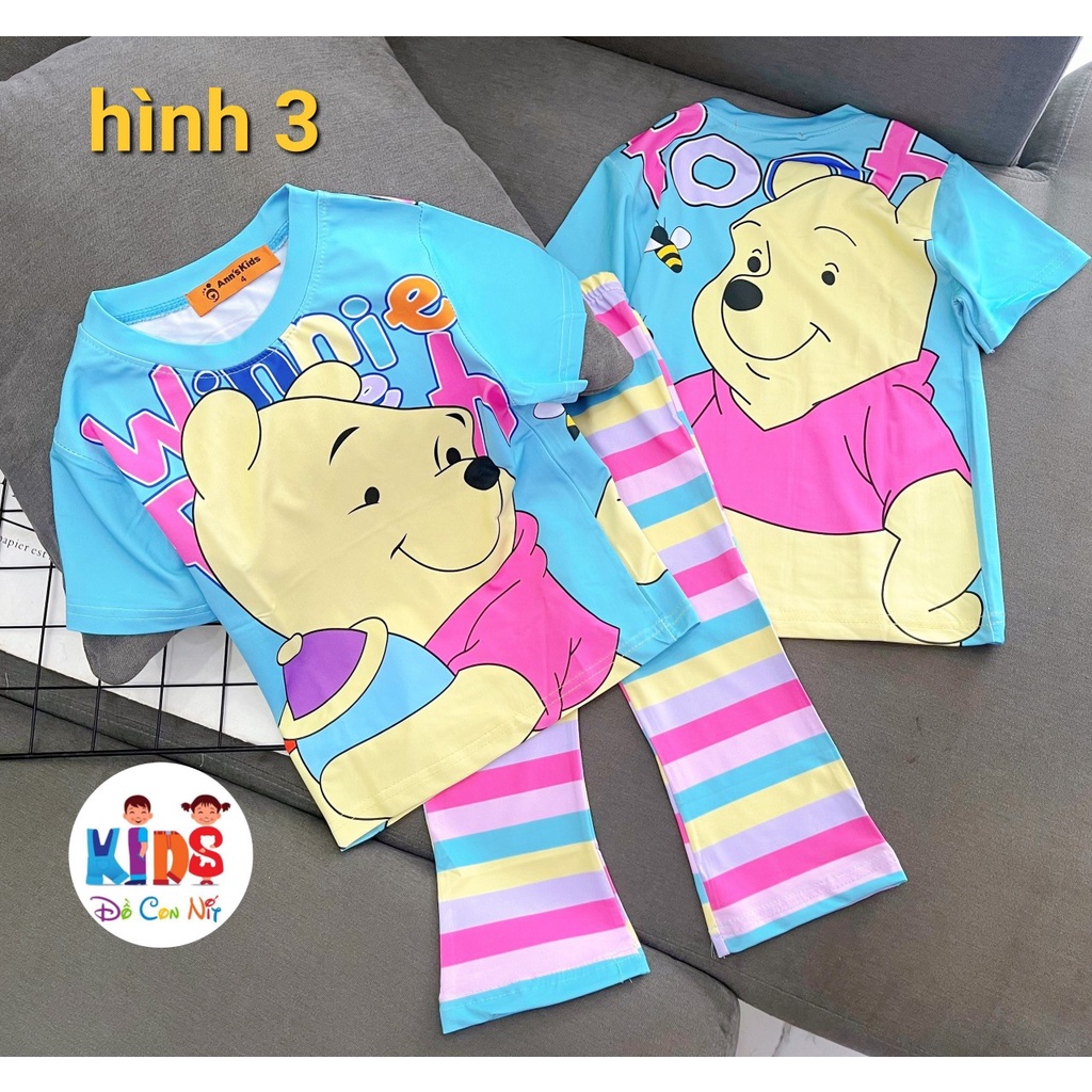 QUẦN ỐNG LOE SIÊU HOT BÉ GÁI - ĐỒ BỘ TRẺ EM