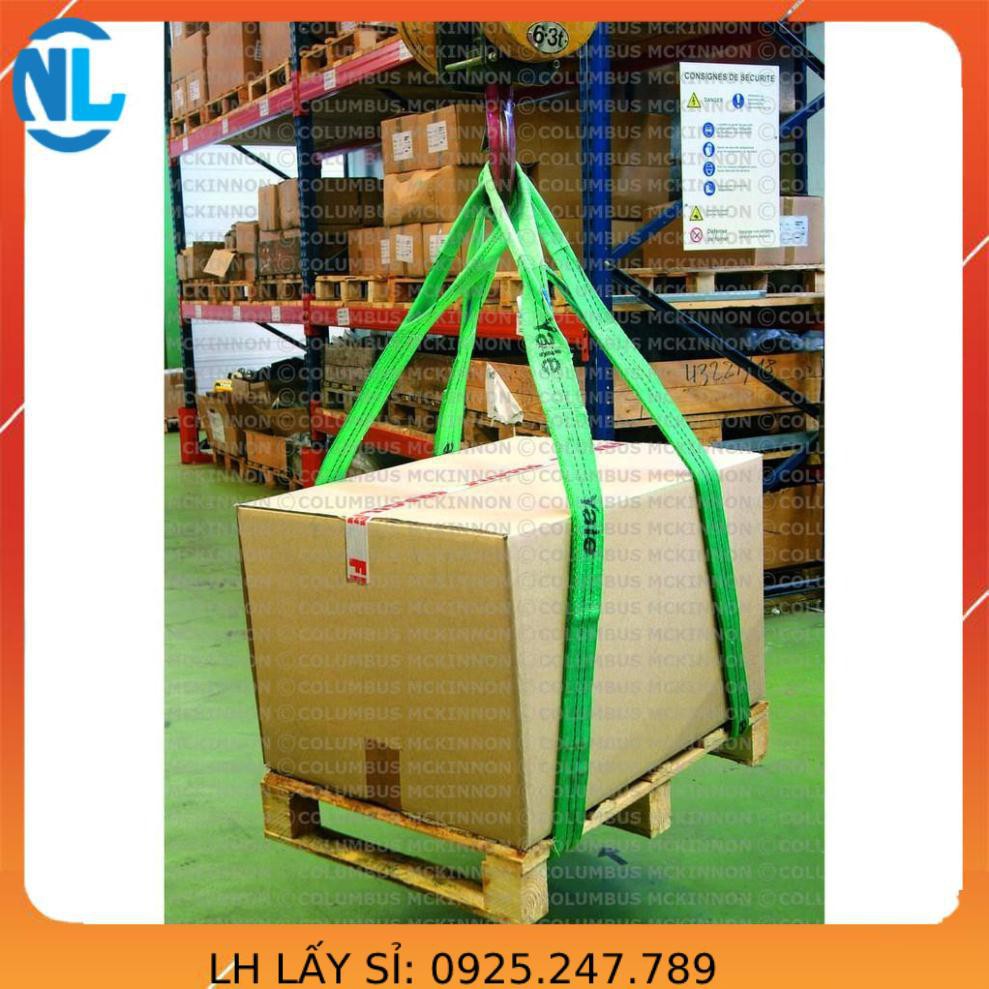 Dây cáp vải cẩu hàng 2 tấn x 5 mét - rộng 5cm NAM LONG CHÂU