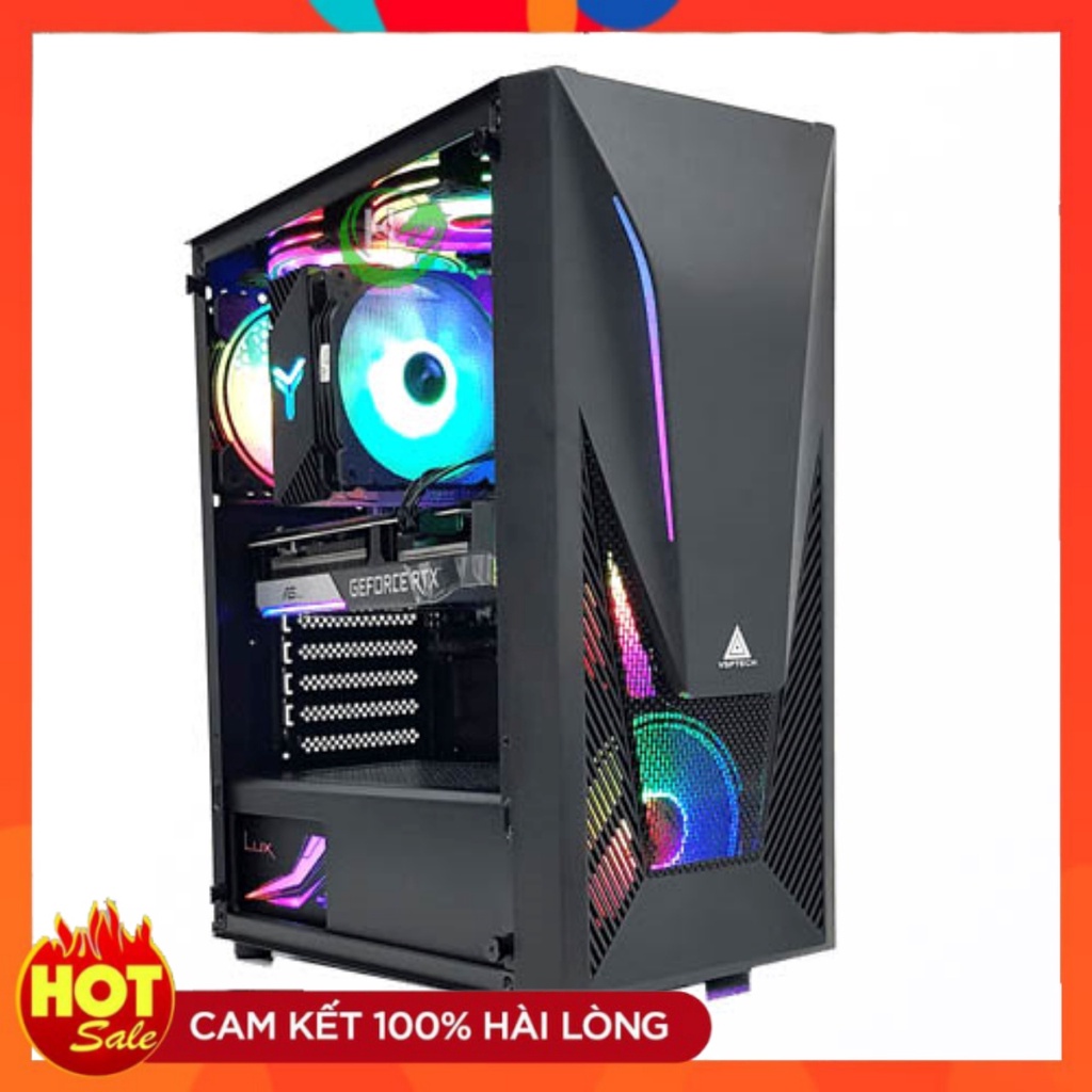 Vỏ Case gaming VSP dòng Series KA-240 - Full ATX (No Fan) - Hàng Chính Hãng - PK GIÁ GỐC