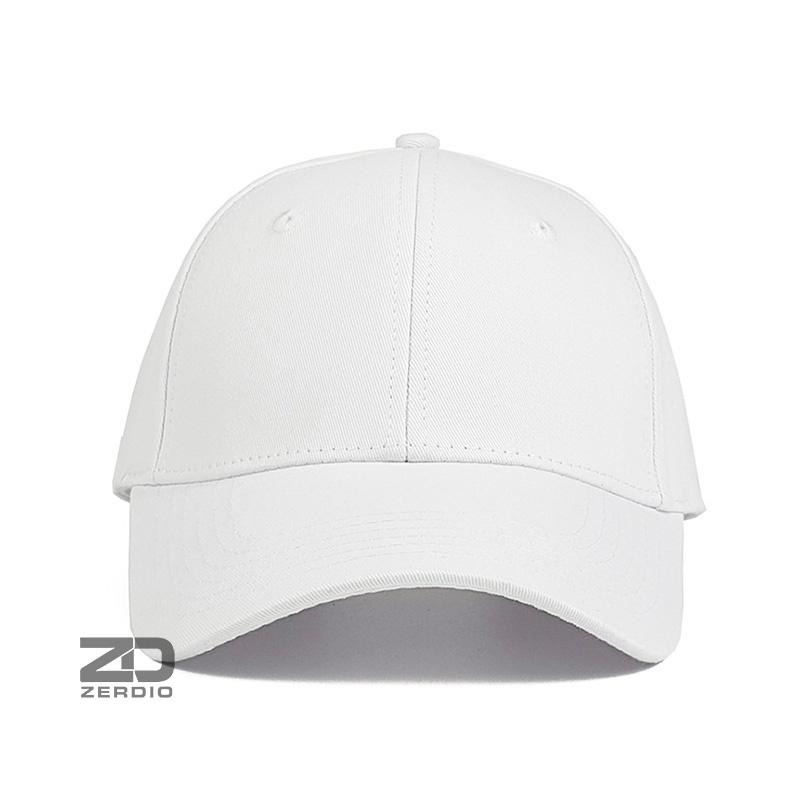 Nón kết, Mũ lưỡi trai trắng trơn CLASSIC cao cấp cho cả nam và nữ