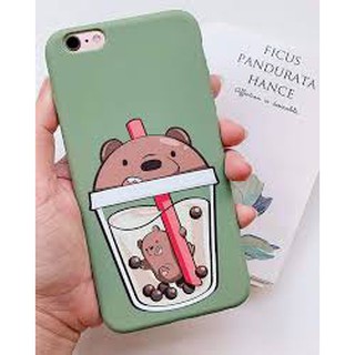 Ốp Dẻo Cute - M274 Trà Sữa