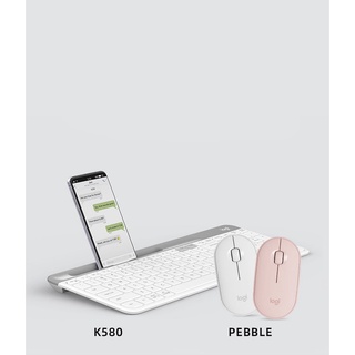 Bàn phím Logitech văn phòng Bluetooth không dây K580 2.4G