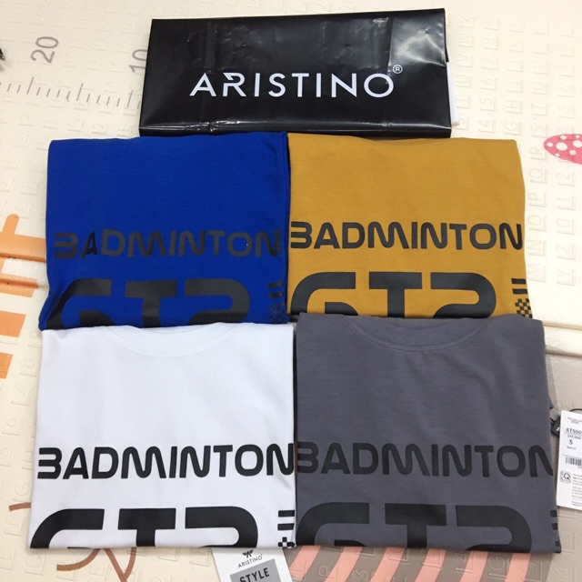 Áo Thun ARISTINO ATS005S9 Vải Cotton Thoáng Mát Form Slim