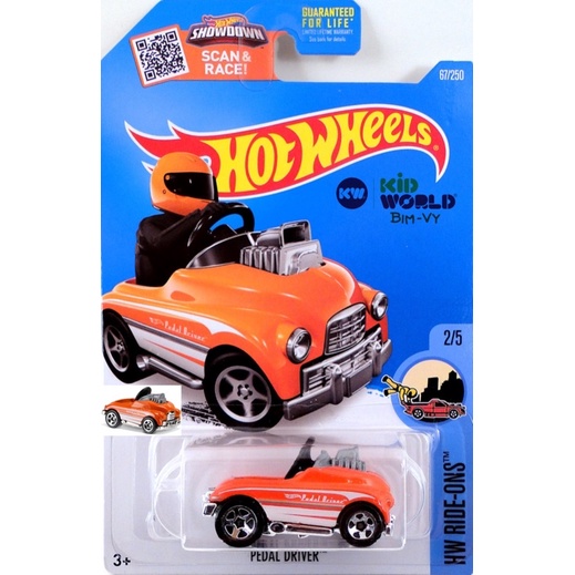 Xe mô hình Hot Wheels basic Pedal Driver DHP92, 40K.