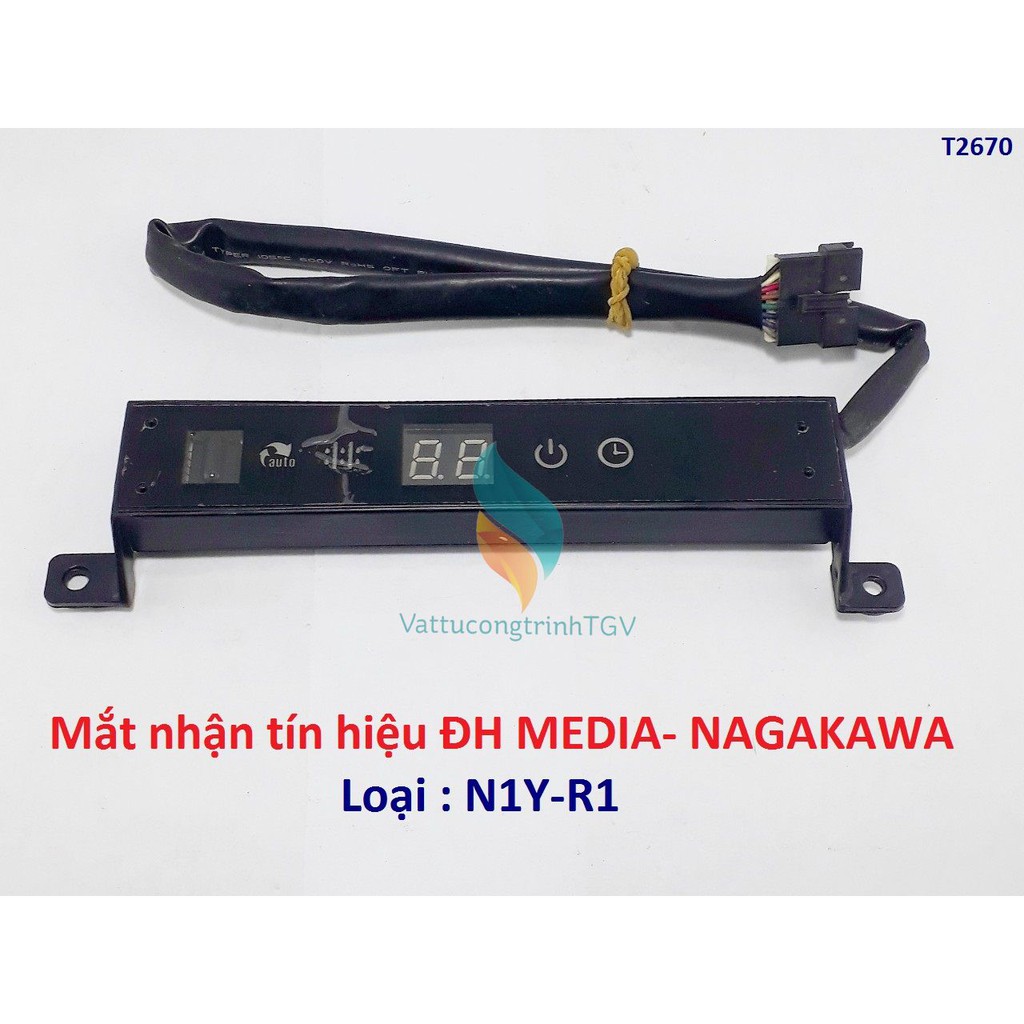 Mắt nhận tín hiều điều hòa MEDIA - NAGAKAWA Loại N1Y-R1 (tháo máy)