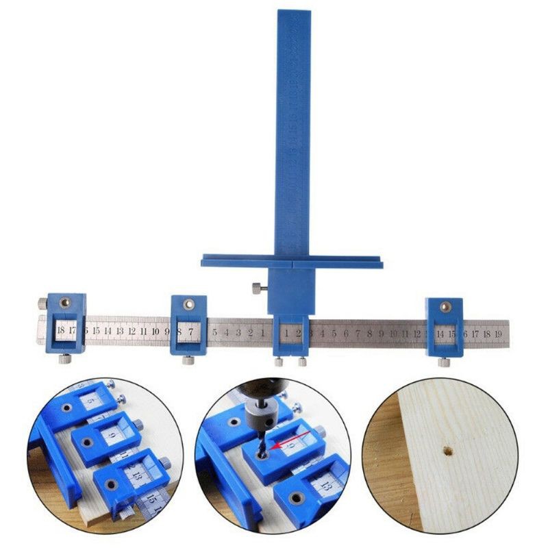 Cữ Khoan Lỗ Tay Nắm Cửa Gỗ Tủ Bếp Thông Minh