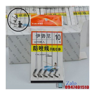 Lưỡi Câu Đơn - Combo Bộ Lưỡi Câu Đơn 10 Chiếc| ngocdocau