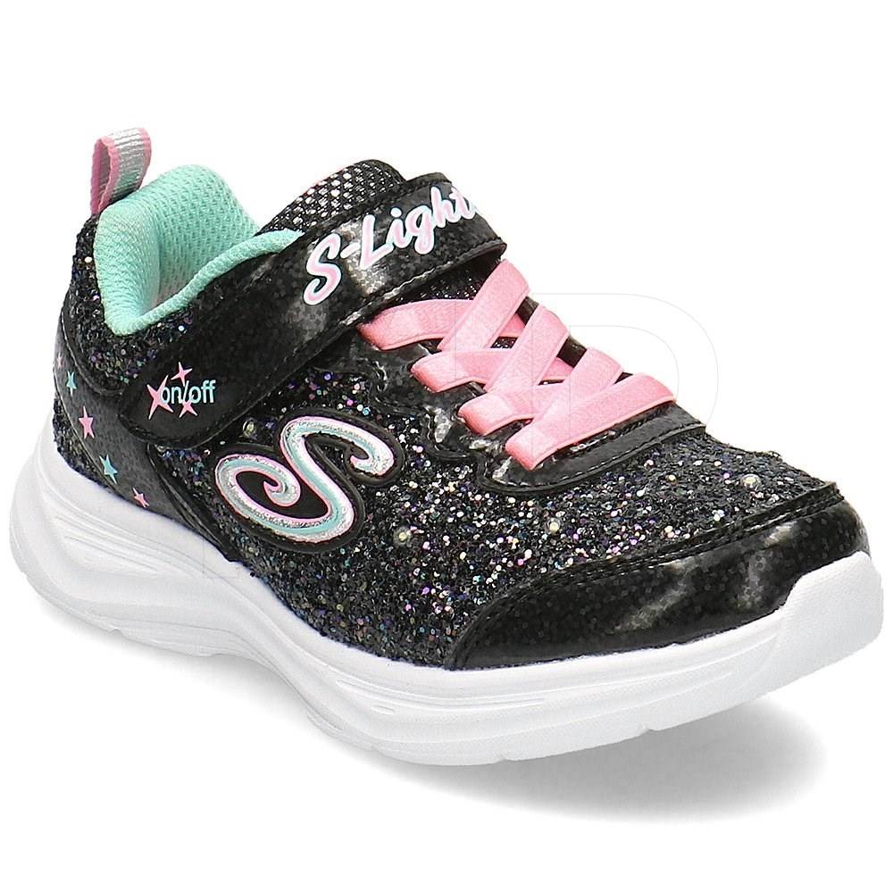 Giày thể thao thời trang SKECHERS GLIMMER KICKS dành cho bé gái 20267L