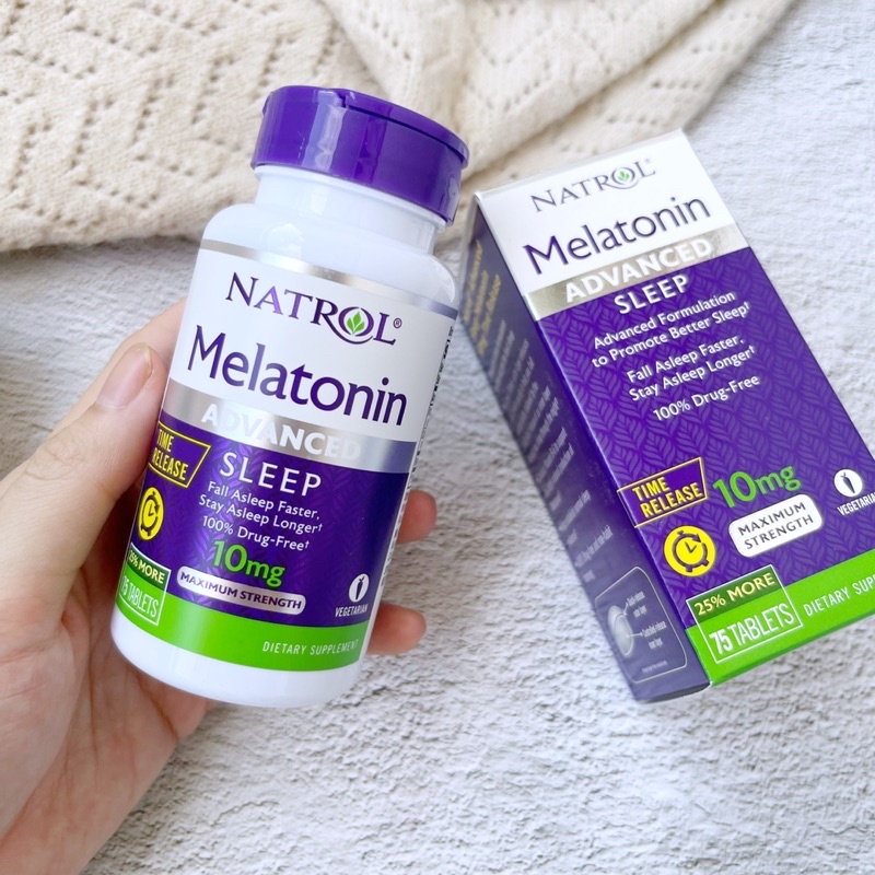 Natrol Melatonin 10mg 75 viên