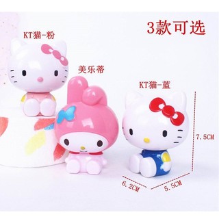 Combo 2 set 3 Bé Kitty Trang Trí Bánh Kem