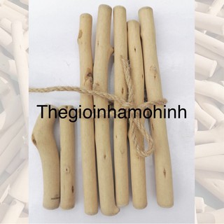 Cành gỗ tự nhiên làm macrame dài 40cm-1,3m