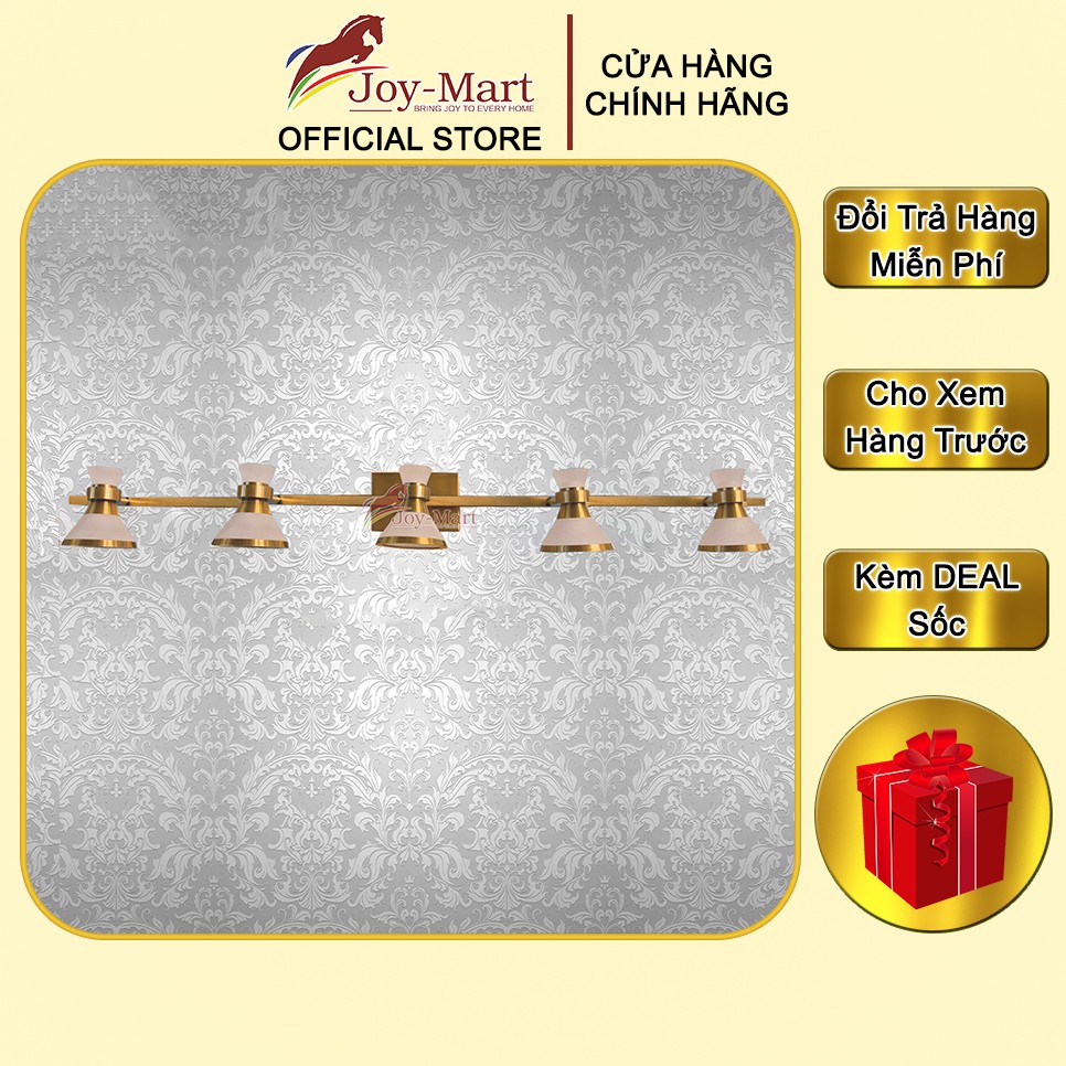 Đèn Soi Tranh Khổ Lớn ♥️JOYMART♥️ Đèn Chiếu Tranh Chất Liệu Mạ Đồng Vàng Cao Cấp Dài 1.2m - Bóng LED 3 Chế Độ MST5768/5