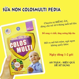Mama sữa non giúp bé tiêu hoá khoẻ , tăng cân tốt.