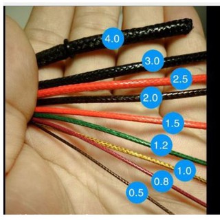 cuon 160 met Dây sáp bóng Hàn quốc 0.5mm