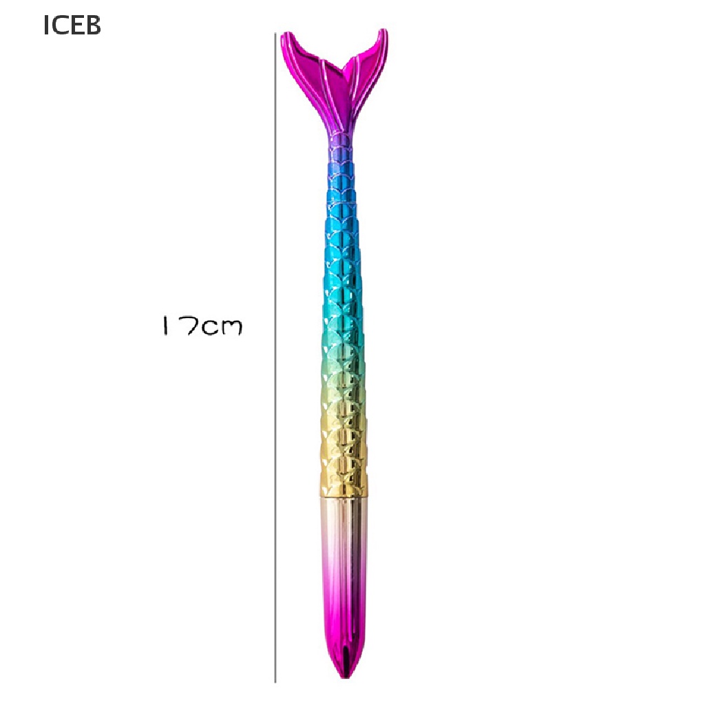 Bút Mực Đen Ngòi 0.5mm Hình Đuôi Nàng Tiên Cá