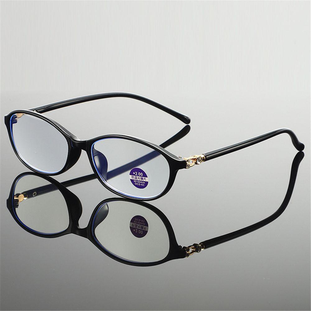 Kính Đọc Sách Gọng Oval Màu Xanh Dương