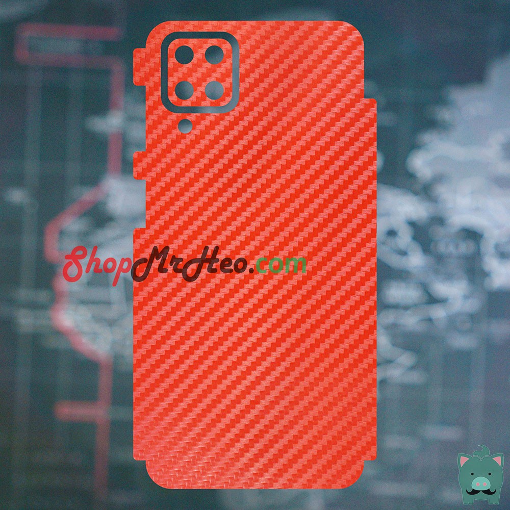 Skin Dán Mặt Sau Lưng Vân Nhôm Samsung Galaxy A12