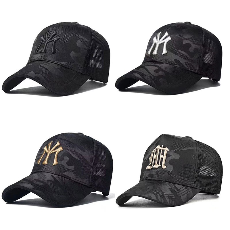 Mũ Lưỡi Trai Cotton Thêu Chữ Phong Cách Hiphop Thời Trang