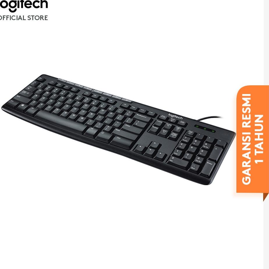 Bàn phím dây Logitech K200 đa phương tiện