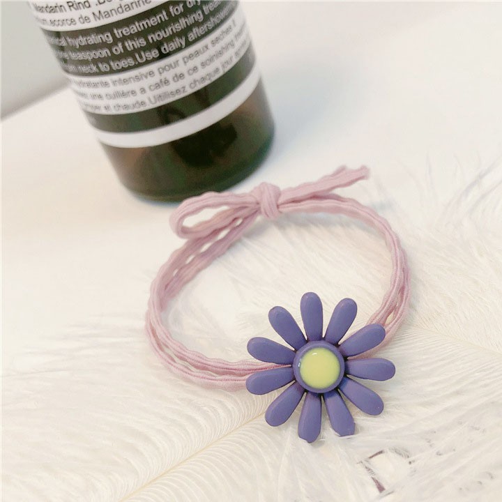 Sỉ dây buộc tóc Hàn Quốc hoa cúc nhí HOT TREND - Chun đôi cực bền - co giãn thoải mái