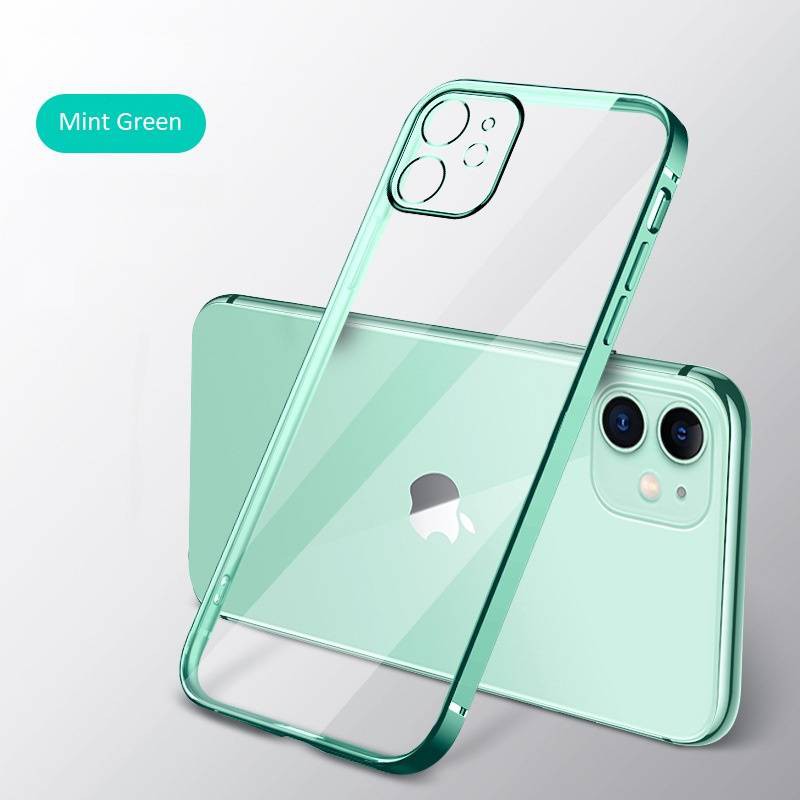 🌟iPhone 12 Series🌟 Ốp iPhone lưng trong viền si dẻo cạnh vuông 7/.../12 Pro/12 Promax - MARIO SHOP | BigBuy360 - bigbuy360.vn
