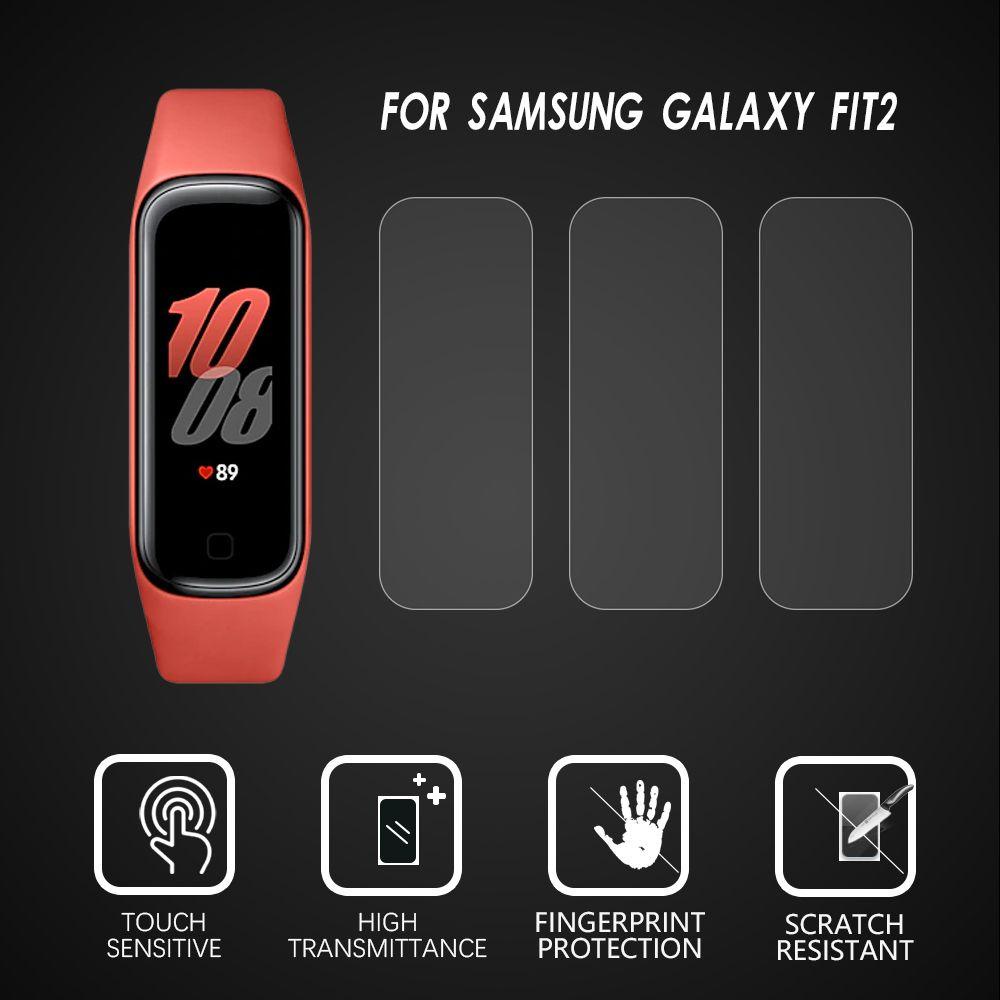 JONYE Bộ 3 / 5 Miếng Dán Màn Hình Chống Bám Vân Tay Cho Samsung Galaxy Fit2