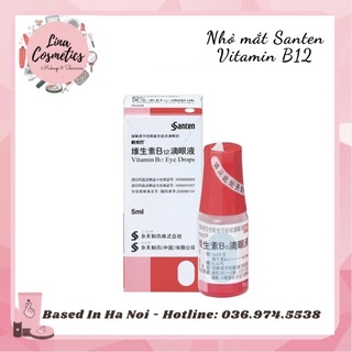 Dung Dịch Nhỏ Mắt Giảm Độ cận Santen Sancoba 0,02% Nhật Bản