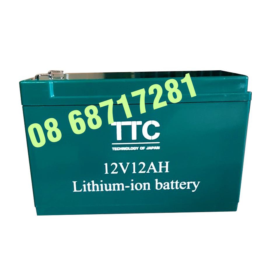 Bình ắc quy TTC Lithium 12V-12AH