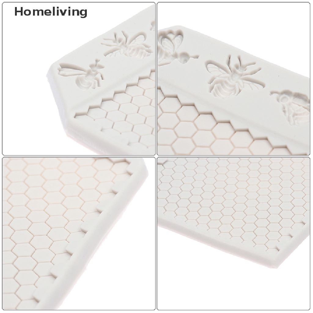 Khuôn Silicone Làm Bánh Hình Tổ Ong Độc Đáo Tiện Dụng