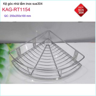 KỆ GÓC NHÀ TẮM INOX KAG-RT1154