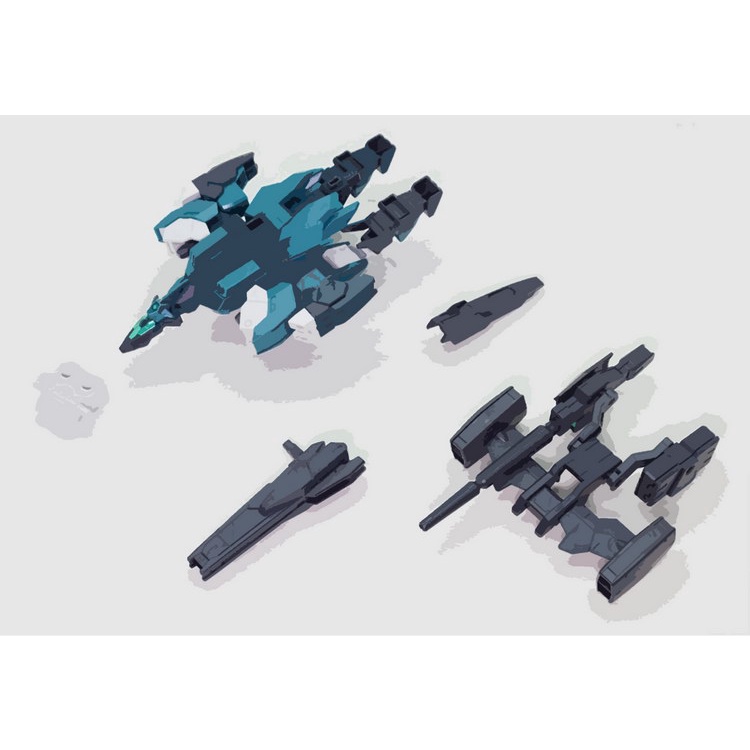 Mô hình lắp ráp HG 1/144 Core G3 Color &amp; VEETWO + support weapon unit 006A