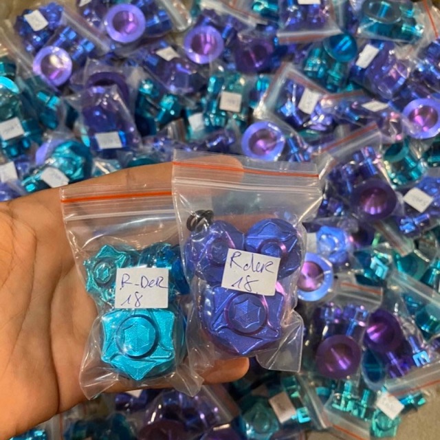 Bộ ốc chẳng ba GR5 gắn Raider/Satria/Sonic