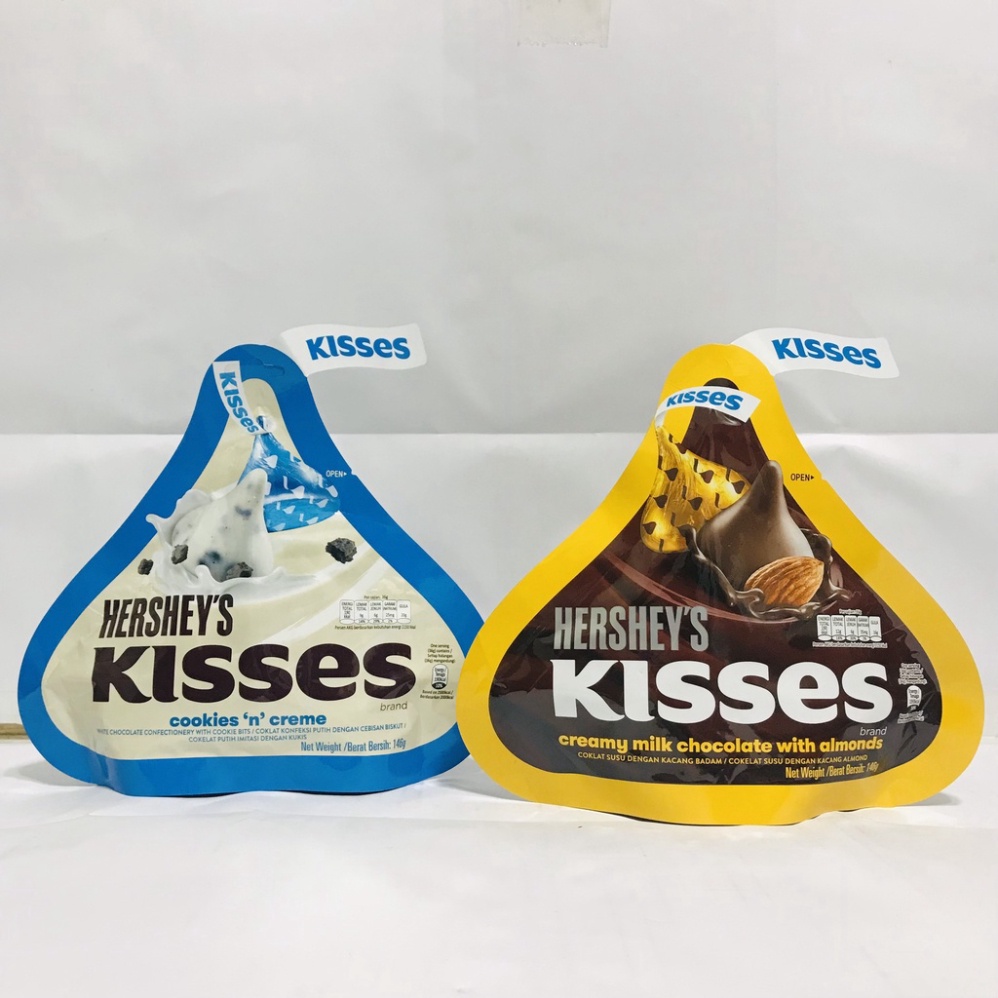Socola Hershey'S Kisses Đủ Các Vị Gói 146g nhập khẩu Malaysia