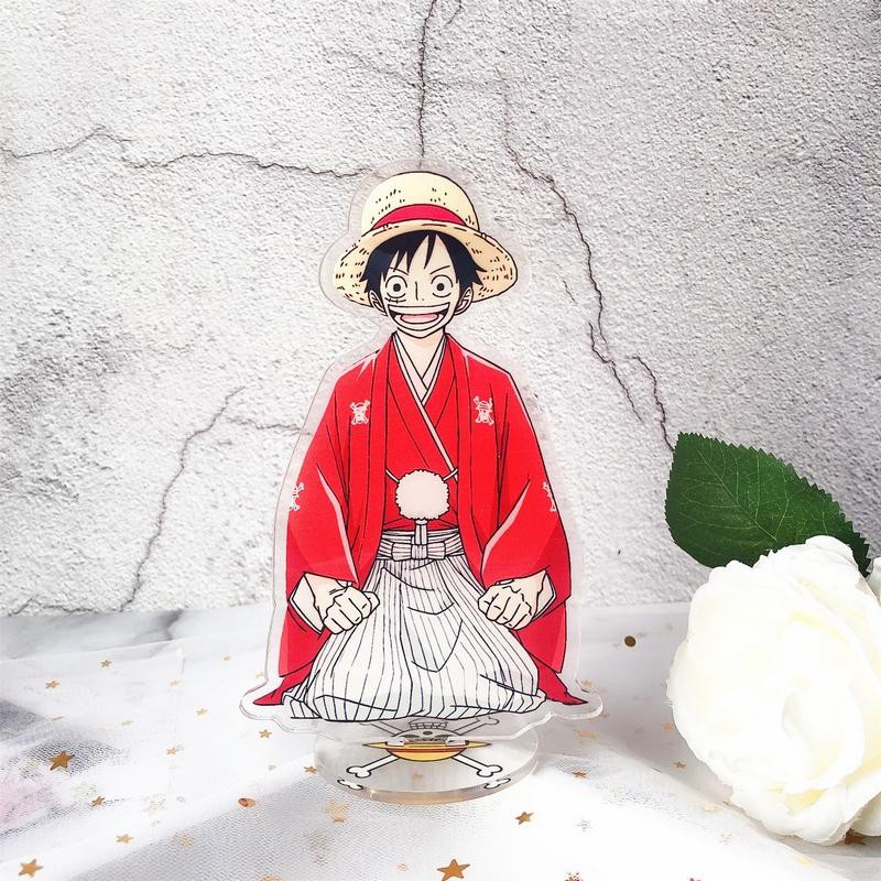 Mô hình nhân vật Standee One Piece Đảo hải tặc Luffy Zoro Tượng Acrylic Anime mica trang trí trưng bày mô hình