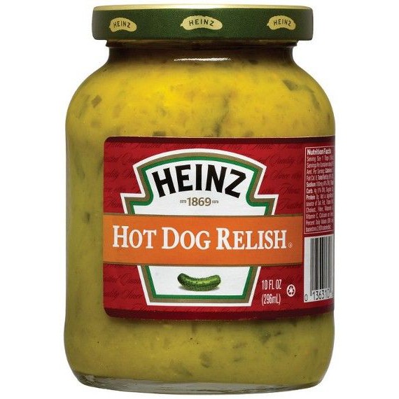 Sốt Hot Dog Hiệu Heinz - Hot Dog Relish 295ml