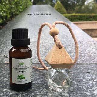 Combo 1 chai tinh dầu bạc hà 20ml và chai khuếch tán 8ml tuthiennhien