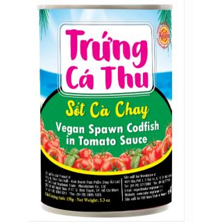 Trứng cá thu sốt cà chay Âu Lạc lon 150g