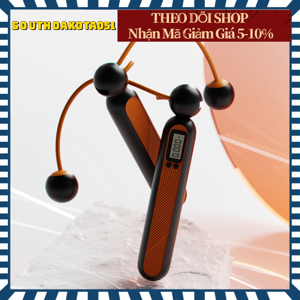 Dây nhảy thể lực đàn hồi không dây có bóng điều chỉnh tập gym thể dục giảm cân thông minh ngoài trời trong nhà