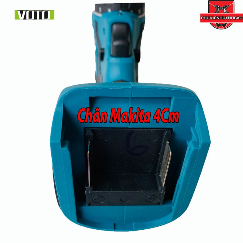 Máy Khoan Pin 21V VOTO Động Cơ Không Chổi Than Đầu Kẹp Autolock Chân Pin MAKlTA